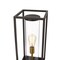 Z-Lite Dunbroch 1 Light Outdoor Pier Mounted Fixture, Deep Bronze + Outdoor Brass & Clear 584PHMR-553PM-DBZ - alternate 5